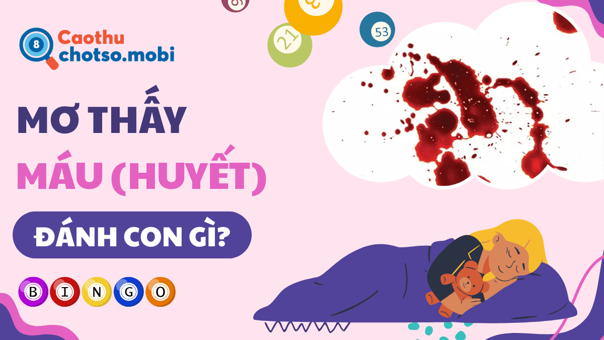 Mơ thấy máu đánh số đề con gì?