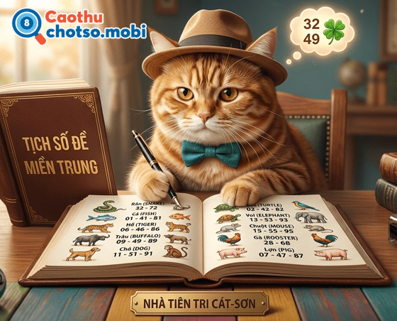 Mỗi con vật thường ứng với con số cụ thể