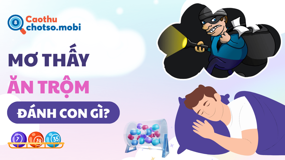 Ngủ mơ thấy ăn trộm đánh số mấy?
