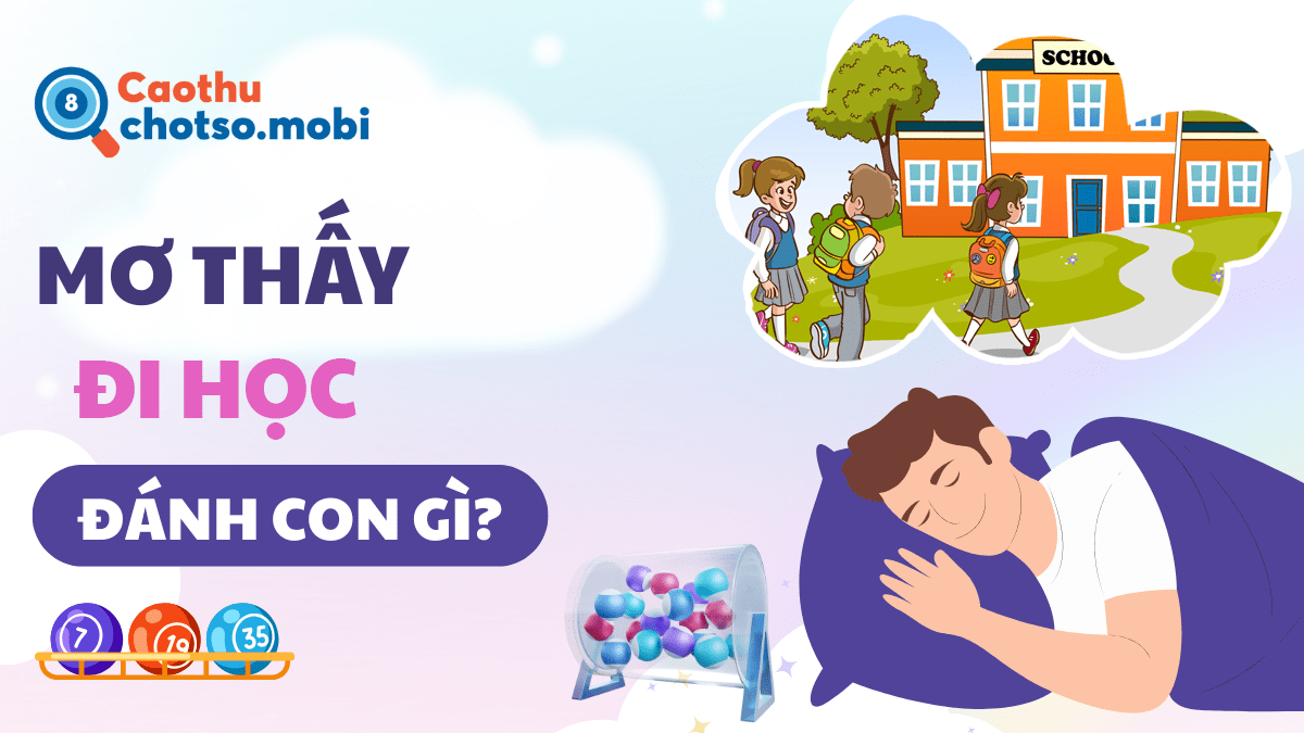 Mơ thấy đi học đánh số bao nhiêu?