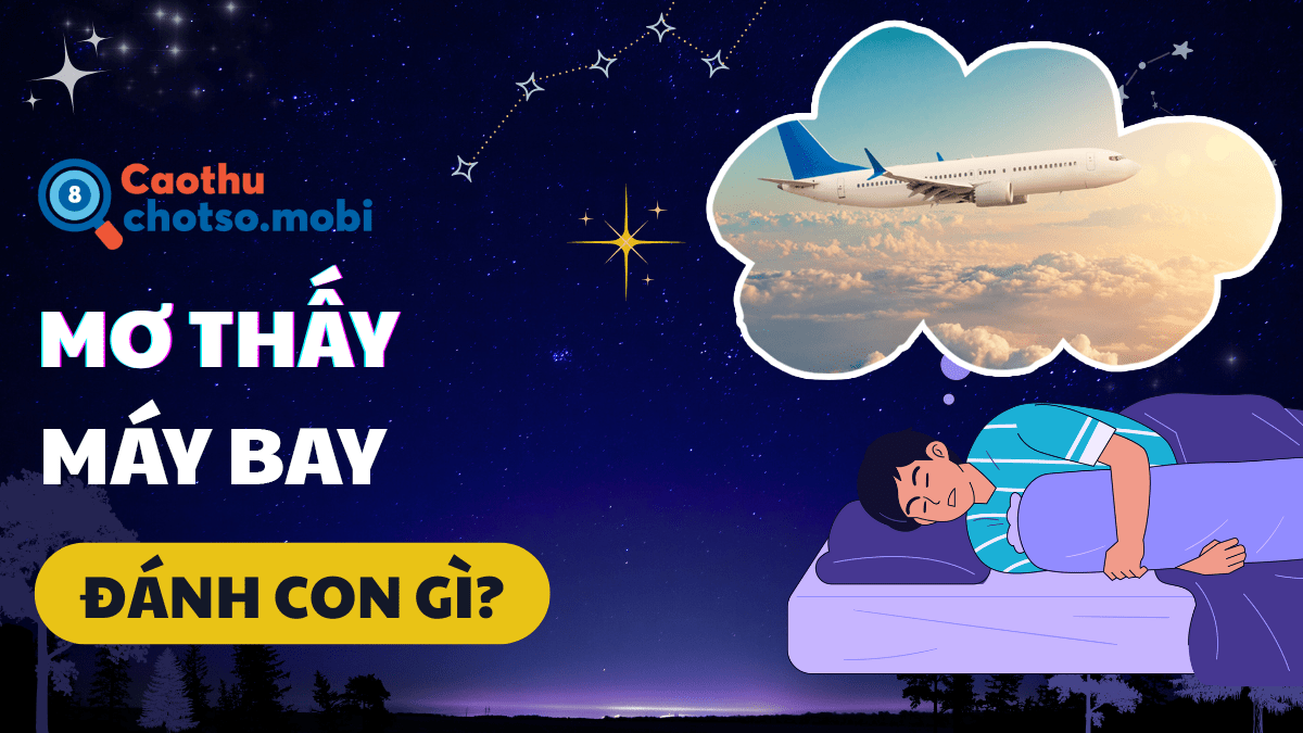 Mơ thấy máy bay nên mua số mấy?