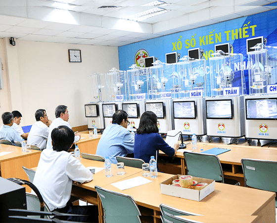 Quá trình quay KQXS được giám sát chặt chẽ